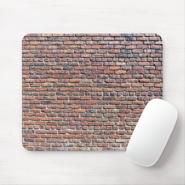Brick Wall Mouse Pad (With Mouse)