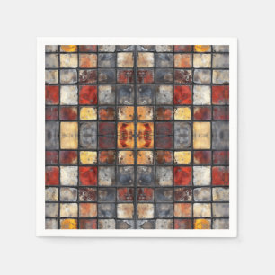Brick wall napkin