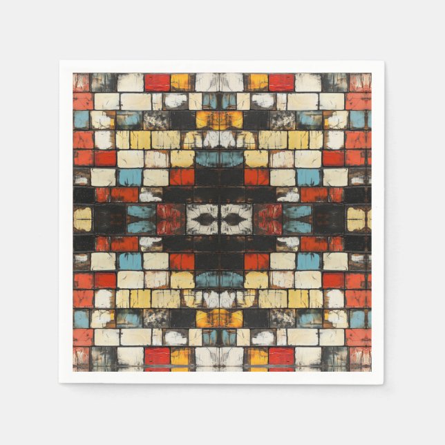 Brick wall napkin (Front)