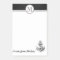 Brick wall nautical  anchor monogram