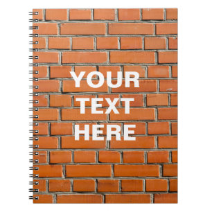 Brick Wall Notebook