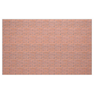 Brick wall pattern fabric
