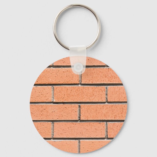 Brick wall pattern keychain (Front)