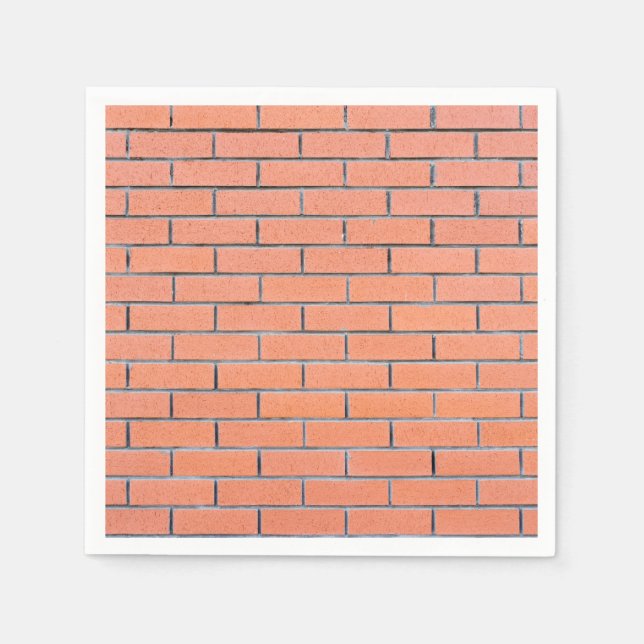 Brick wall pattern napkin (Front)