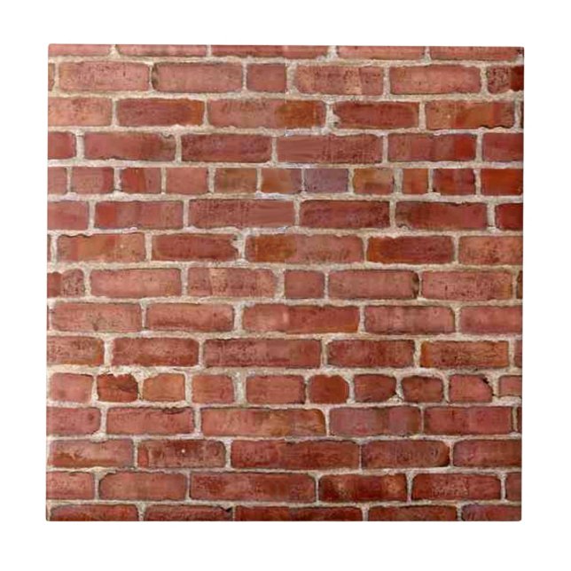 Brick Wall Personalized Graffiti Tile (Front)