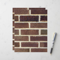 Brick Wall Photography Scrapbook Paper