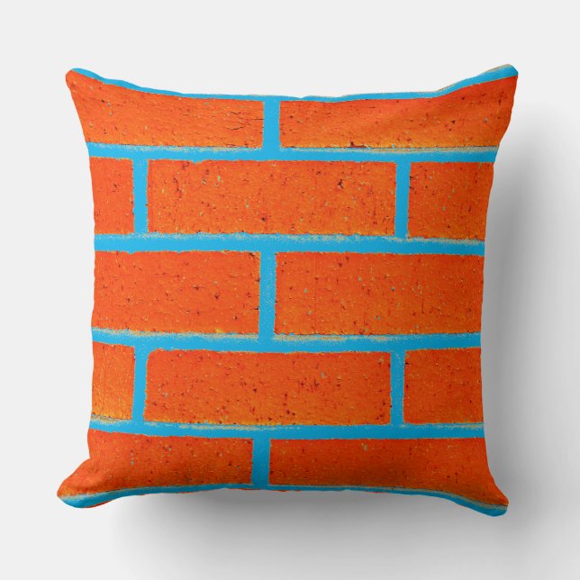 Brick Wall Pillow (Front)