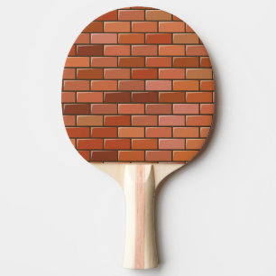 brick wall ping pong paddle