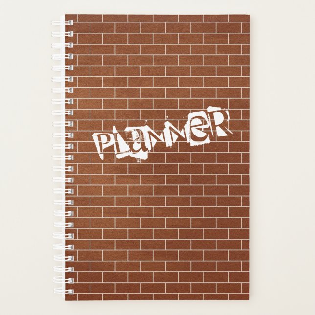 Brick Wall Planner (Front)
