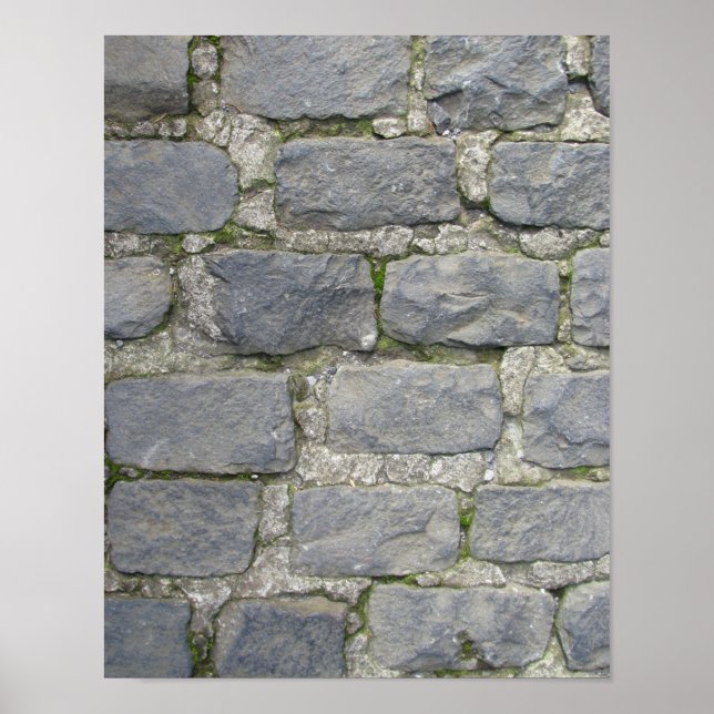 Brick Wall poster, customize Poster (Front)