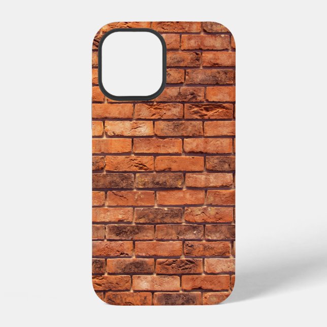 Brick wall red structure masonry iPhone case (Back)