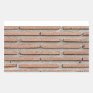 Brick wall sticker