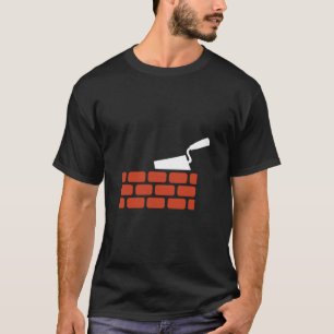 Brick Wall Trowel T-Shirt