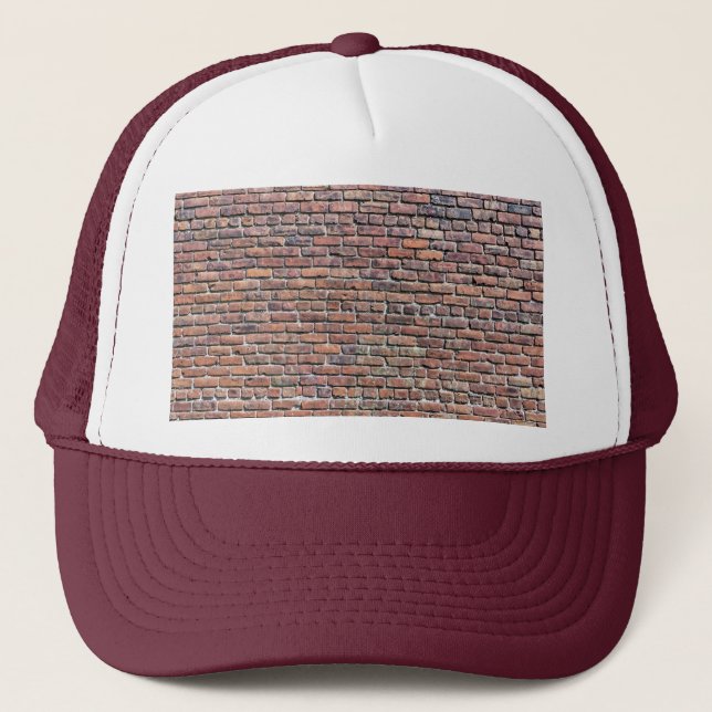 Brick Wall Trucker Hat (Front)