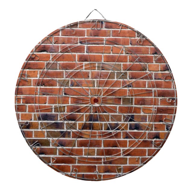 Brick wall with joints dartboard (Front)