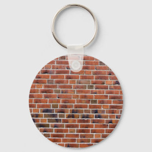 Brick wall with joints keychain