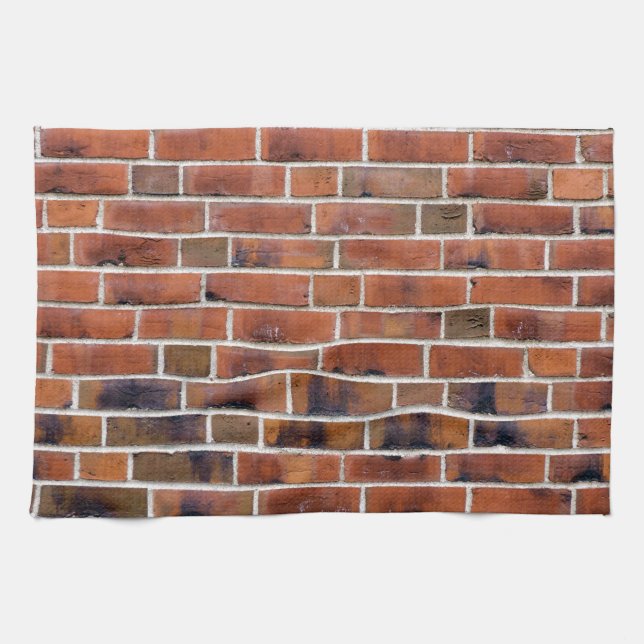 Brick wall with joints kitchen towel (Horizontal)