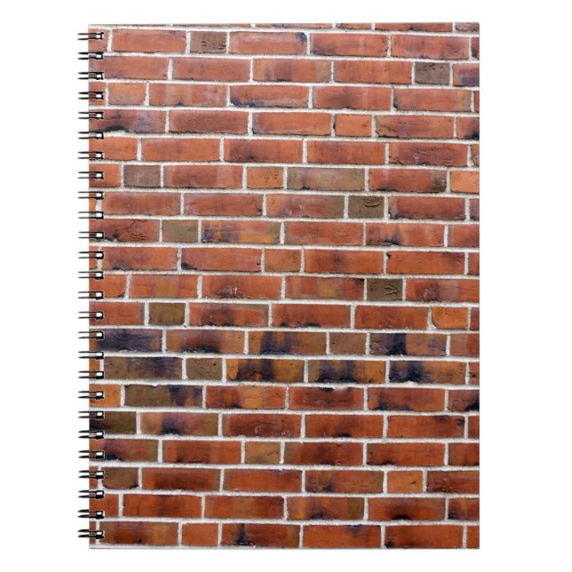 Brick wall with joints notebook (Front)