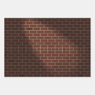 BRICK WALL WRAPPING PAPER SHEET