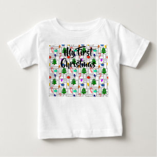 Bricked Christmas Baby T-Shirt