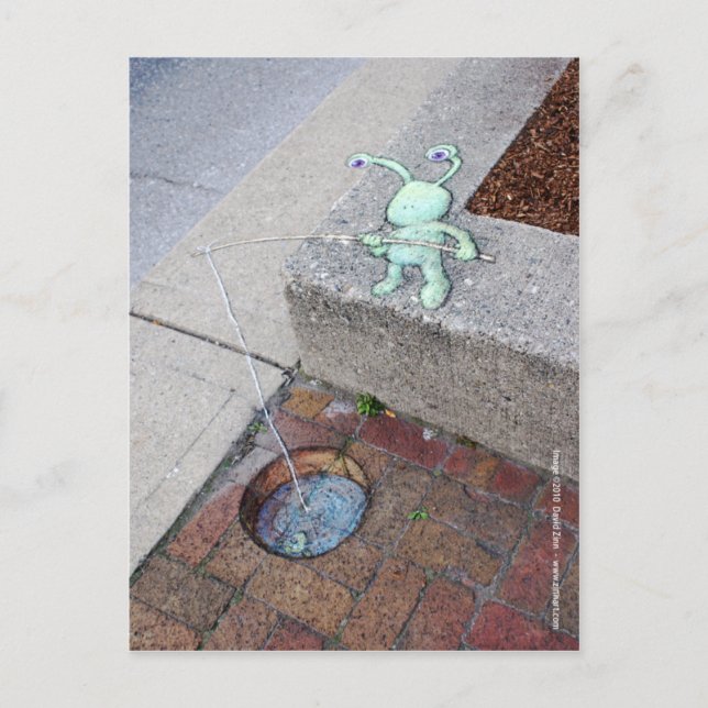 brickfishing sluggo postcard (Front)