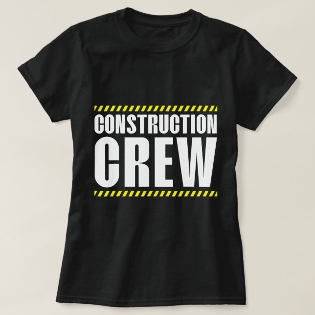 Bricklayer Bricks Construction Crew Brickmason Con T-Shirt (Design Front)