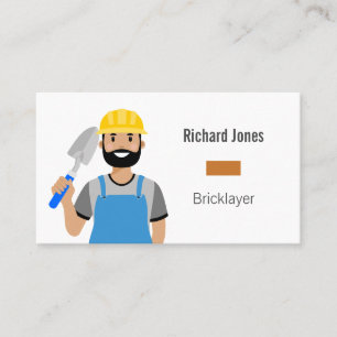 Bricklayer Business Card