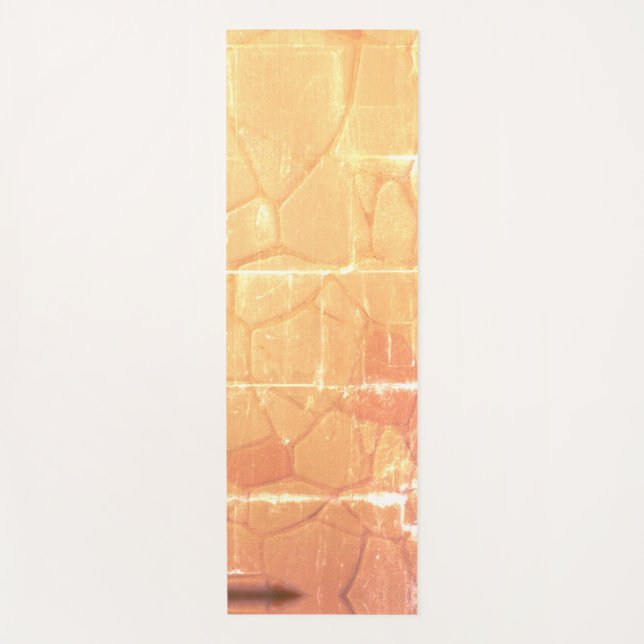 bricks and stones yoga mat (Front)