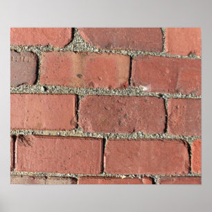 Bricks - Antique Street Pavers Poster