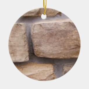 Bricks Ceramic Ornament