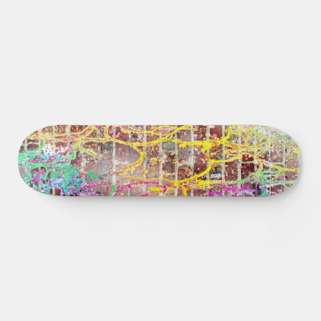 Bricks - Cool Fun Unique Skateboard (Horz)