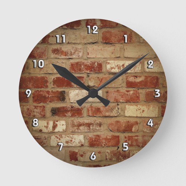Bricks: Doin Time Wall Clock (Front)