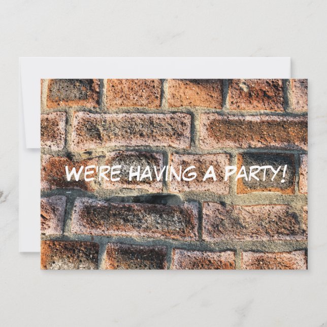 BRICKS INVITATION (Front)