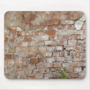 Bricks old wall mouse pad