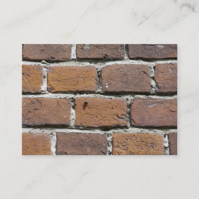 BRICKS WALL BUSINESS CARD (Front)