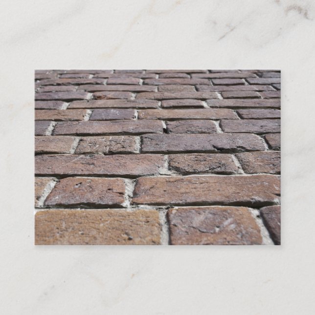 BRICKS WALL BUSINESS CARD (Front)