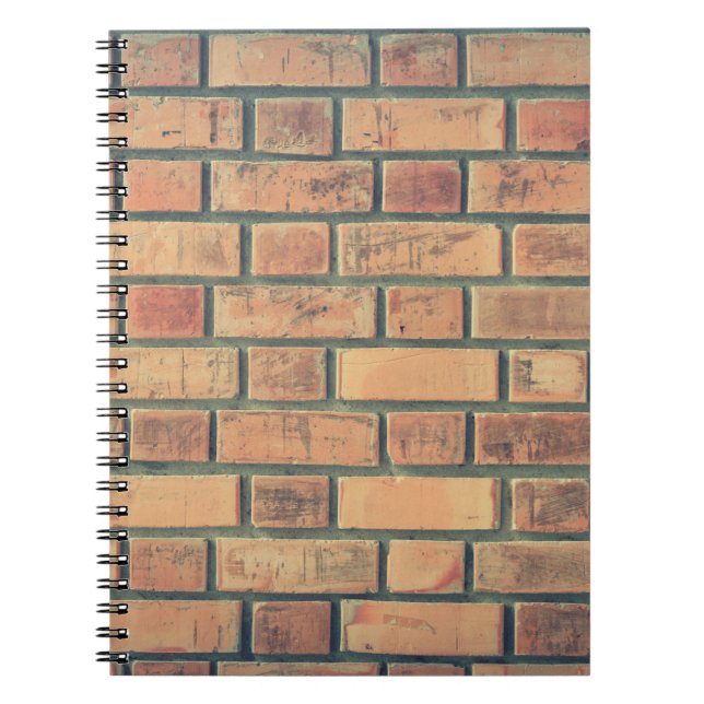 Bricks wall stone wall brick wall notebook (Front)