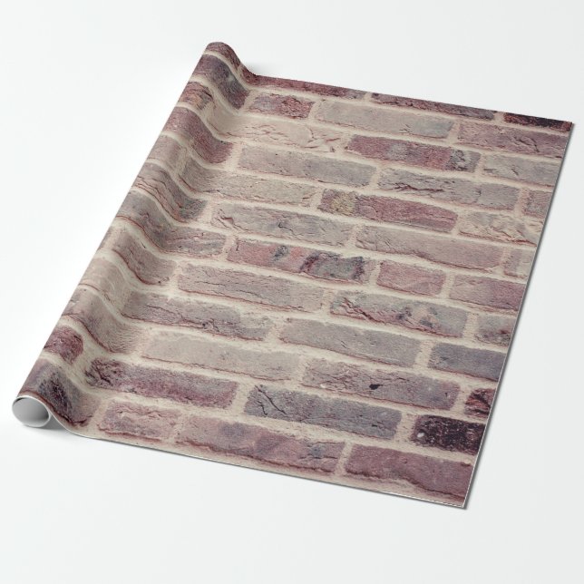 Bricks wall stones structure wrapping paper (Unrolled)
