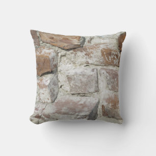 BRICKS WALL THROW PILLOW