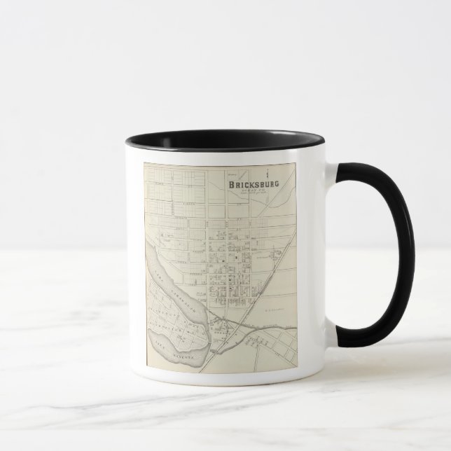Bricksburg, Ocean County New Jersey Mug (Right)