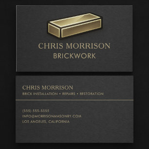 Brickwork Business Card