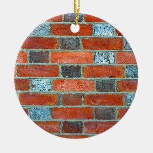 Brickwork Ceramic Ornament