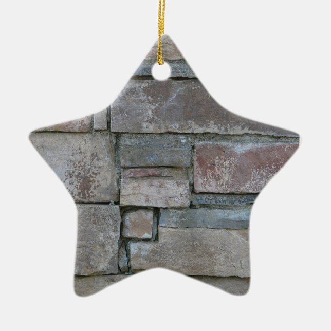 Brickwork for Mason or Brick Layer Ceramic Ornament (Front)