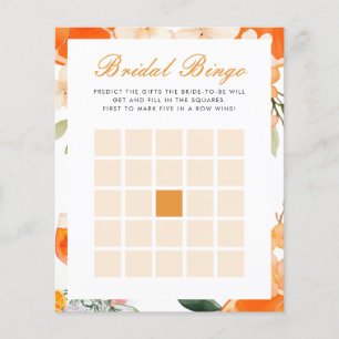 Bridal Bingo Aperol Spritz Bridal Shower Game