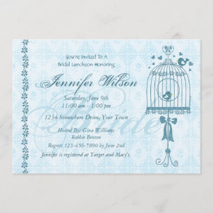 Bridal Birdcage Wedding Shower Invitation
