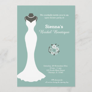 Fashion Boutique Invitations Invitation Templates Zazzle CA