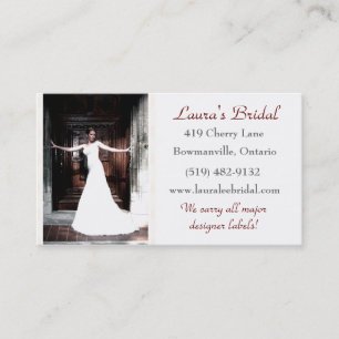 Bridal Business Card