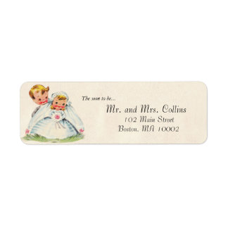Bridal Couple Labels