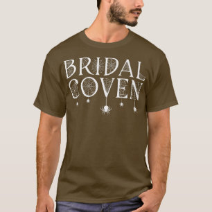 Bridal Coven Witch Bride Party Halloween Costume T-Shirt