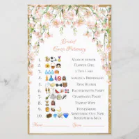 Bridal emoji pictionary sale